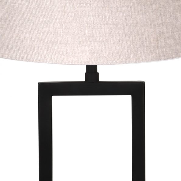 Lampe de table industrielle beige Shiva – Image 2