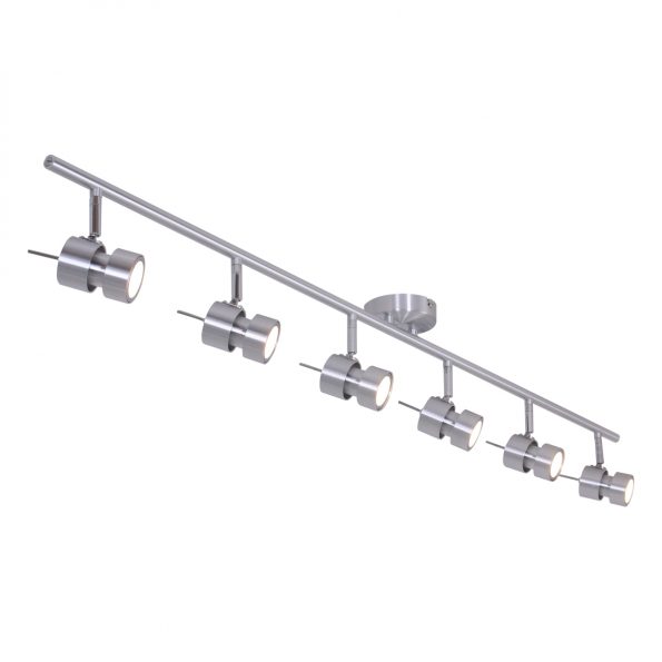 Plafonniers industrielle Natasja LED staal