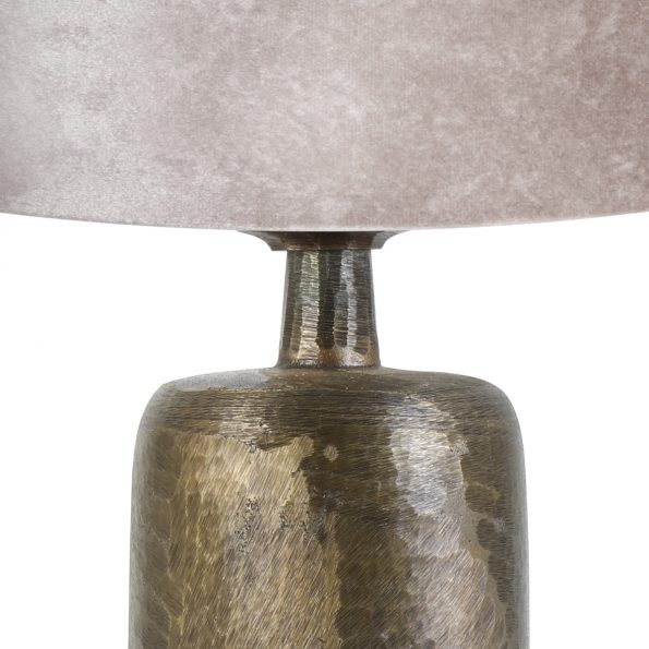Pied de lampe classique gris Papey – Image 2