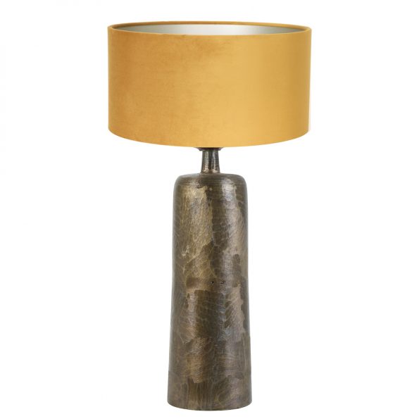 Lampe à poser classique jaune Papey