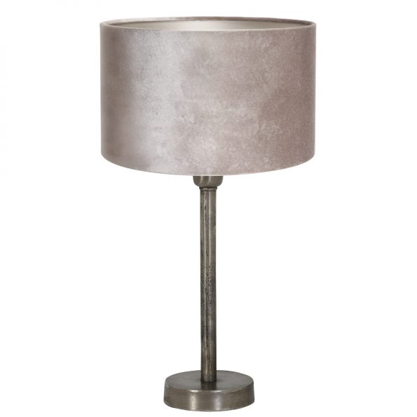 Pied de lampe classique gris Undai