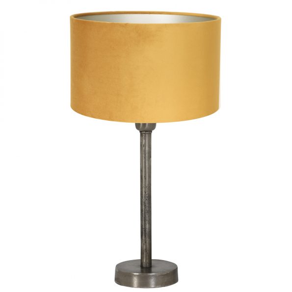 Lampe à poser classique jaune Undai