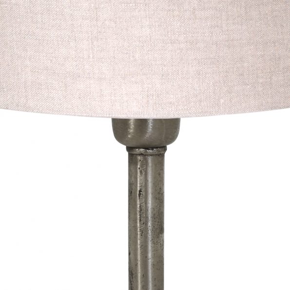 Pied de lampe classique beige Undai – Image 2