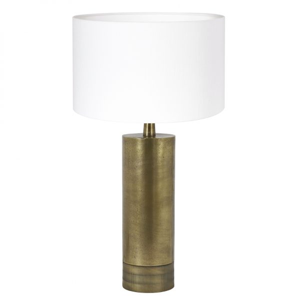 Lampe à poser industrielle blanc Savi
