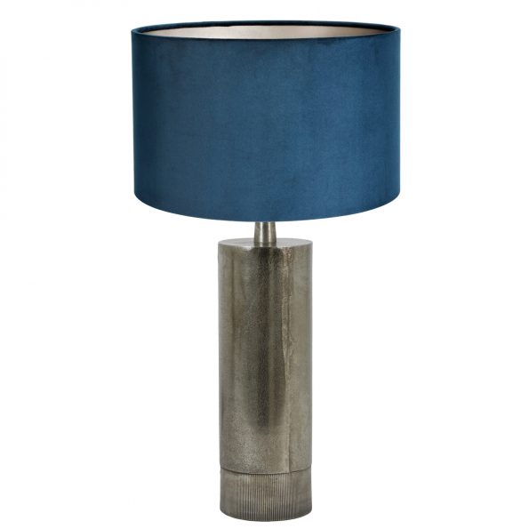Pied de lampe classique bleu Savi