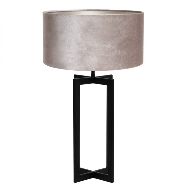 Lampe de table botanique gris Mace