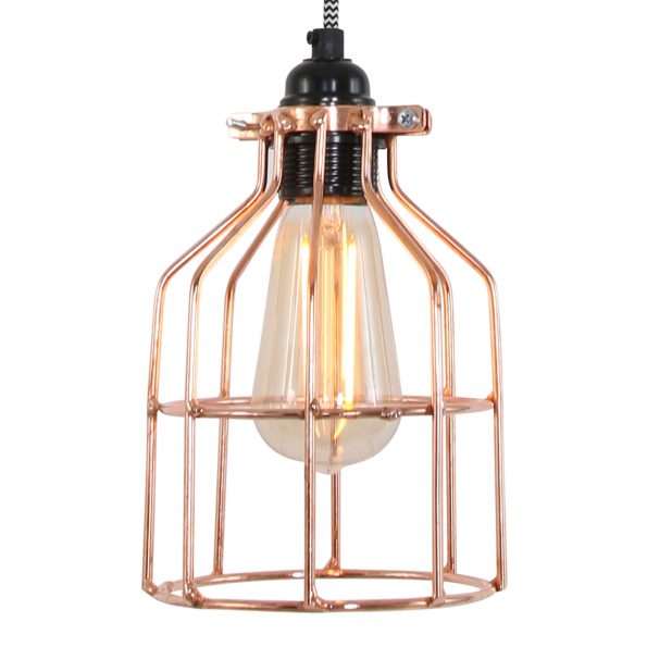 Suspension industrielle cuivre No. 15 – Image 2