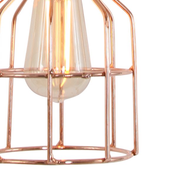 Suspension industrielle cuivre No. 15 – Image 3