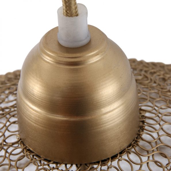 Lampe suspendue botanique bronze Nina – Image 3
