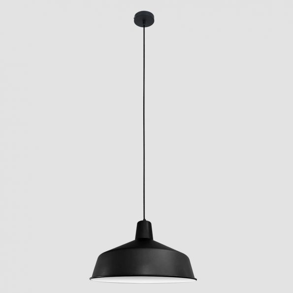 Suspensions industrielle Blackmoon noir ø 40 cm – Image 12