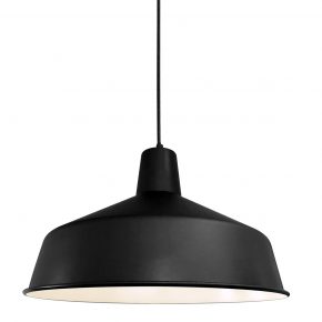 Suspension moderne noire Blackmoon-1443ZW