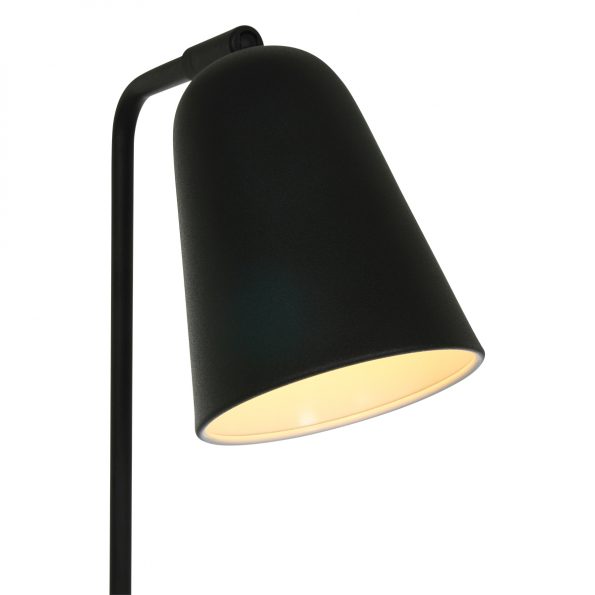 Lampe de bureau moderne noir Salomo – Image 2