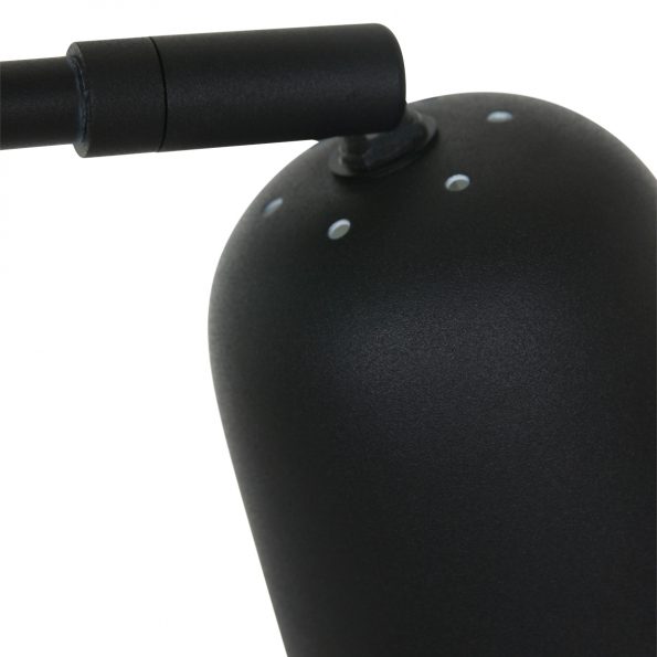 Lampe de bureau moderne noir Salomo – Image 4