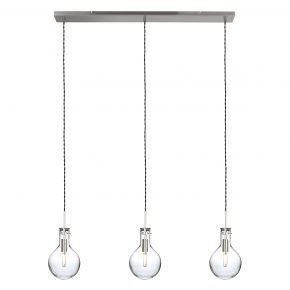 Lampe suspendue moderne transparent Elegance-1892ST