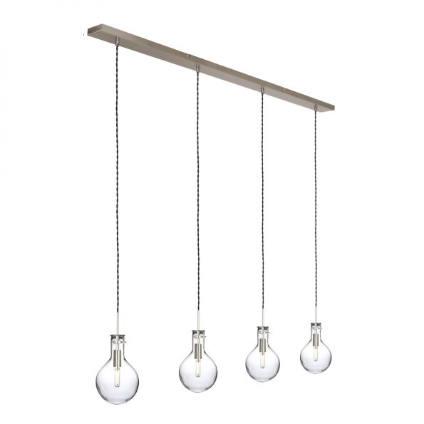 Suspension moderne transparent Elegance-1893ST