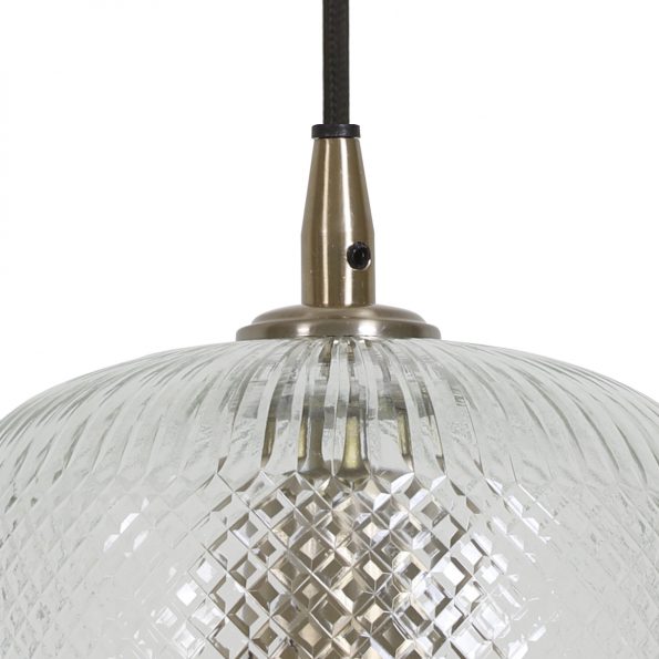 Lampe suspendue moderne transparent Danita – Image 3