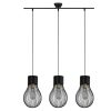 Suspension industrielle noire Dave-2543ZW