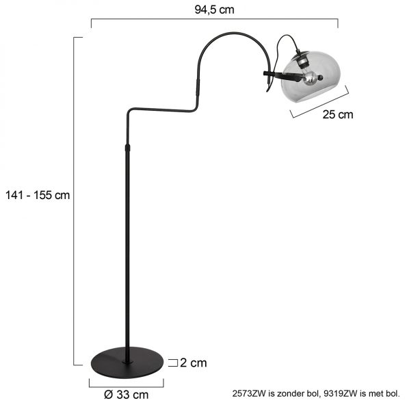 Lampadaires industrielle Holgarsøn zwart – Image 6