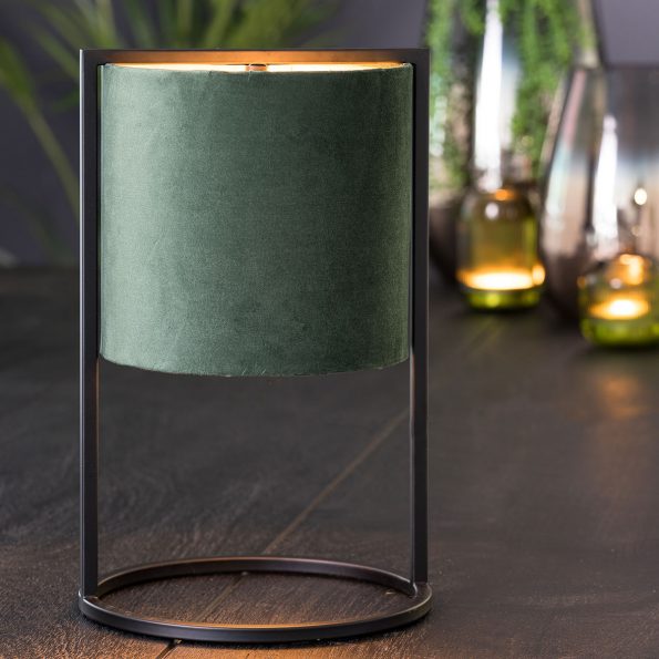 Lampe de table moderne vert Santos – Image 3