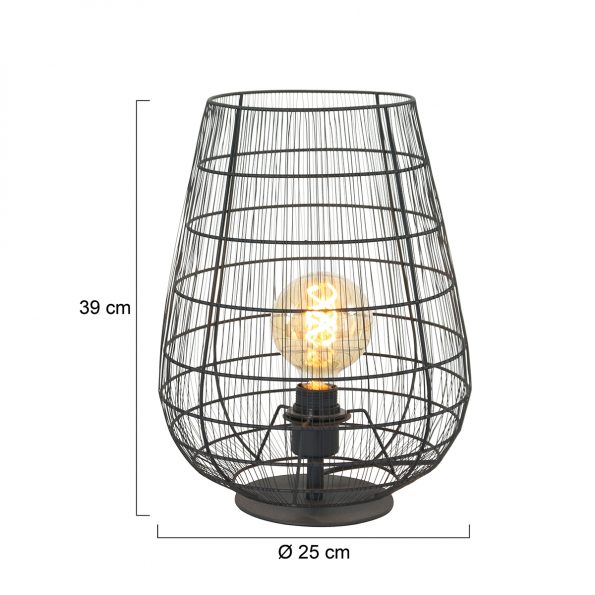 Lampes à poser industrielle Gloom noir ø 25 cm – Image 8