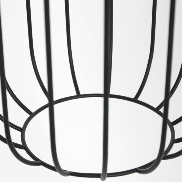 Suspensions industrielle Aureole noir ø 17 cm – Image 4