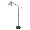Lampadaire industrielle noir Dunbar-3091ZW