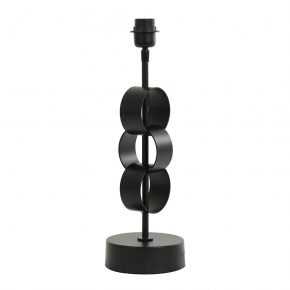 Lampe de table moderne noir Circulum-3222ZW