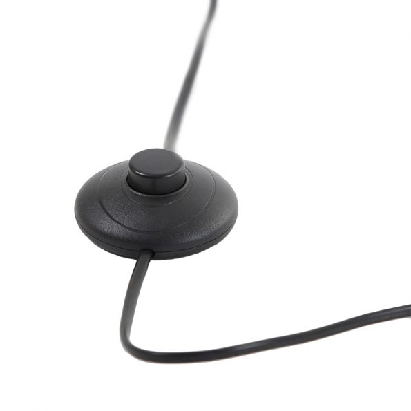 Lampe sur pied industrielle noir Adeta – Image 8