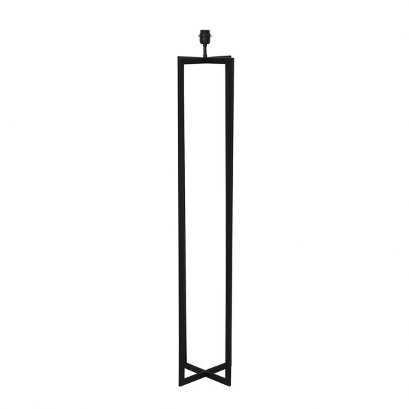Lampe sur pied moderne noir Mace – Image 2