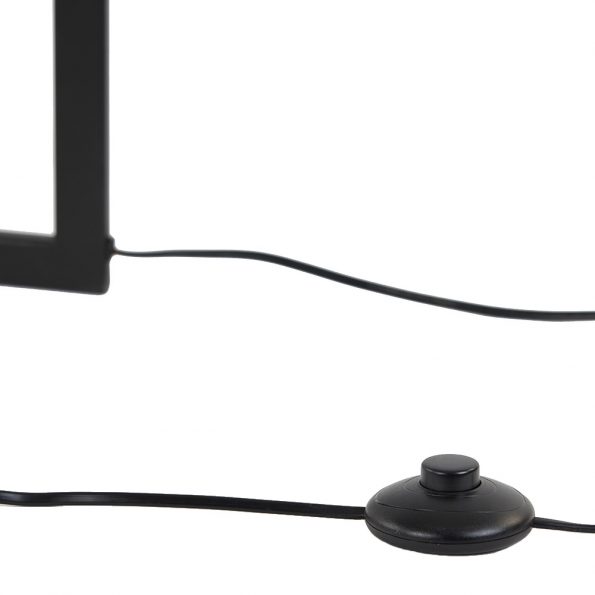 Lampe sur pied moderne noir Mace – Image 9