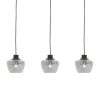 Suspension moderne transparent noirever-3350ZW