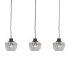 Suspension moderne transparent noirever-3350ZW