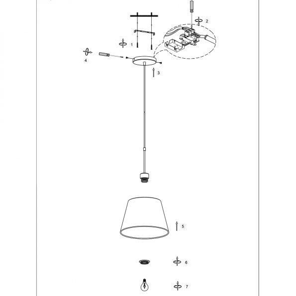 Suspensions industrielle Sparkled Light échantillon ø 11 cm – Image 7