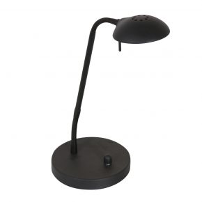 Lampe de bureau moderne noir Biron-7502ZW