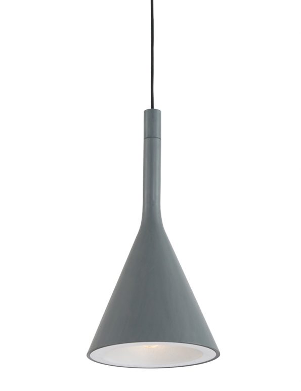 Lampe suspendue moderne gris Cornucopia-7806GR
