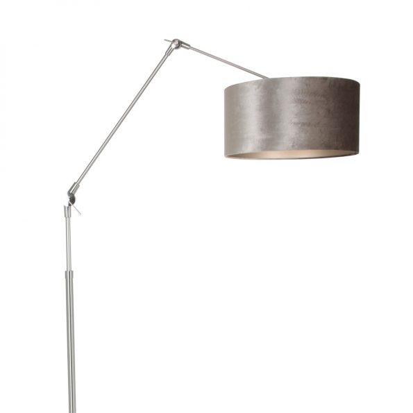 Lampe arc moderne gris Prestige Chic-8104ST