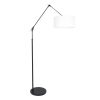 Lampe arc moderne blanc Prestige Chic-8114ZW