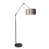 Lampe arc moderne gris Prestige Chic-8116ZW