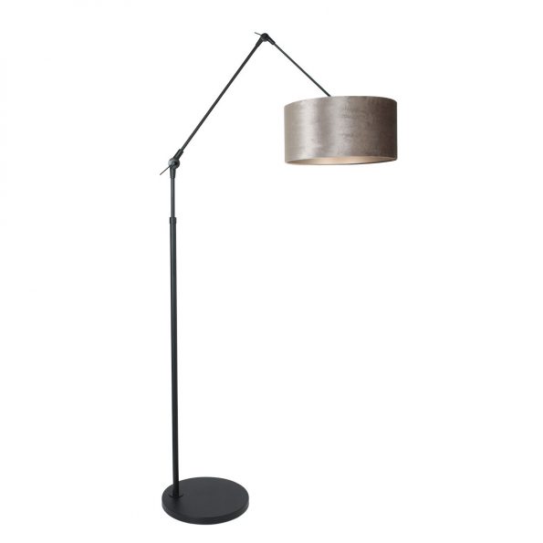 Lampe arc moderne gris Prestige Chic-8116ZW