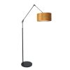 Lampe arc moderne jaune Prestige Chic-8117ZW