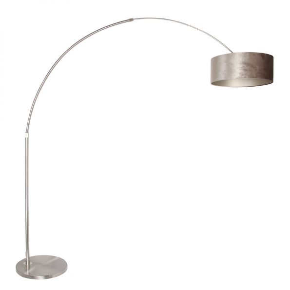 Lampe arc moderne gris Sparkled-8125ST