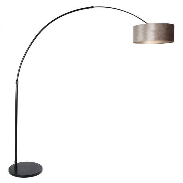 Lampe arc moderne gris Sparkled-8128ZW