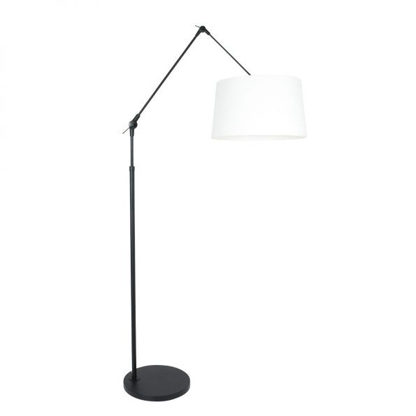 Lampe arc branché blanc Prestige Chic-8184ZW