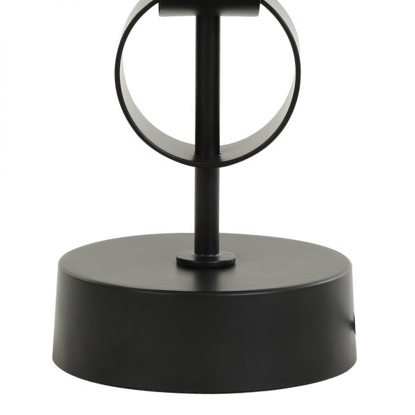 Lampe de table industrielle beige Circulum – Image 4