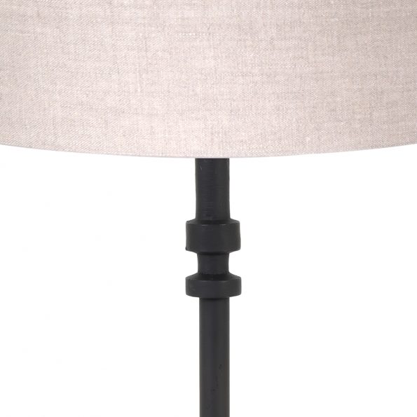 Lampe de table rustique beige Howell – Image 2
