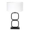 Lampe de table industrielle blanc Lutika-8279ZW