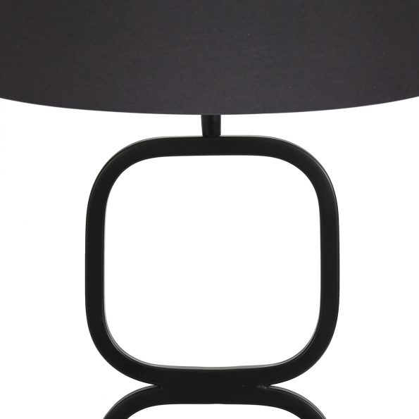 Lampe de table moderne noir Lutika – Image 2