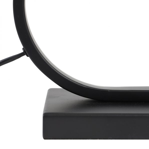 Lampe de table industrielle gris Jamiro – Image 4