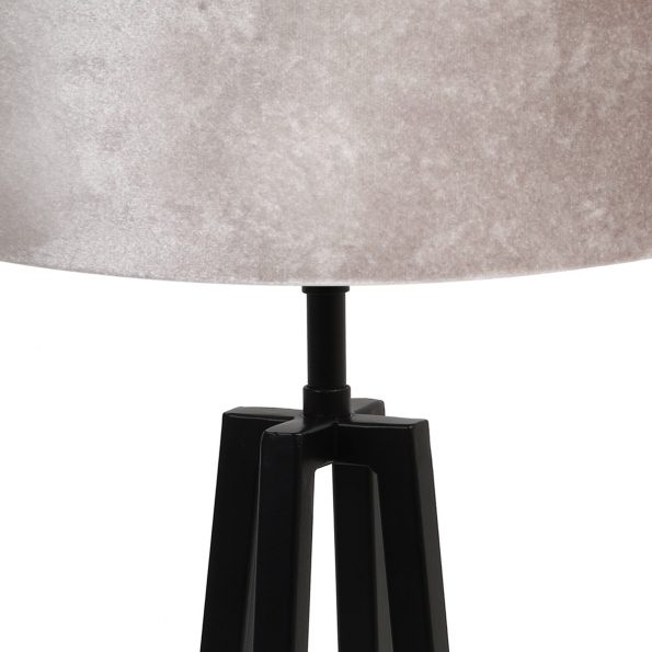 Lampe à poser moderne gris Miley – Image 2
