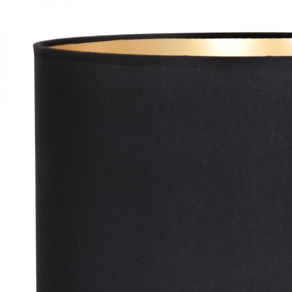 Lampe de table moderne noir Miley – Image 3